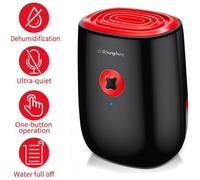 Déshumidificateur d'air électrique portable 800ml absorbeur d'humidité ultra silencieux pour cuisine chambre