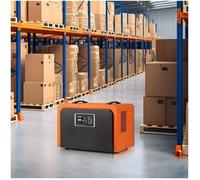 Déshumidificateur d'Air Électrique - RELAX4LIFE - 60 L/Jour - Débit d'Air Élevé 450 M3/H - Jusqu'à 560 M3 - Tuyau d'Évacuation