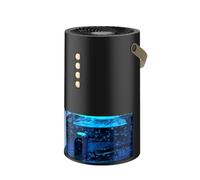 Déshumidificateur de 1300 ml, avec déshumidificateur purificateur d'air à ions négatifs, déshumidificateur silencieux domestique, dites adieu à l'humidité et profitez d'une respiration saine