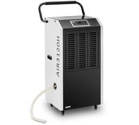 MSW Déshumidificateur Professionnel 138 l/jour Surfaces 230 m² Air Brassé 1129 m3/h avec Poignée Séchoir de chantier Absorbeur d'humidité Électrique Industriel Cave et Garage