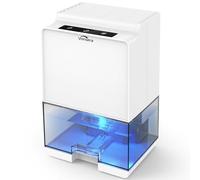 Déshumidificateur électrique, 1000 ml, avec ultra silencieux et arrêt automatique, mini déshumidificateur portable, pour chambre à coucher, salle de bain, armoire, chambre d'enfant