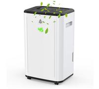 Déshumidificateur électrique 30L 24H avec capteur d'humidité tuyau d'évacuation séchage au sèche