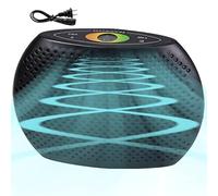 Déshumidificateur électrique réutilisable, sécheur d'air Absorbant l'humidité de 12 W avec fenêtre de visualisation, Charge et Cycle Infini, Mini déshumidificateur renouvelable pour Le thé Black