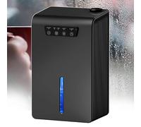 Déshumidificateur et purificateur d'air, 70 W, petit réservoir d'eau de 3,2 L avec arrêt automatique, faible bruit et faible consommation d'énergie pour chambre à coucher, salle de bain, sous-sol