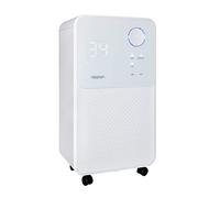 Déshumidificateur et purificateur d'air Noaton® DF 4114, max. 13,5 L/jour, pour pièces jusqu'à 25 m²/120 m3, tuyau de vidange, séchage du linge, minuterie, contre l'humidité