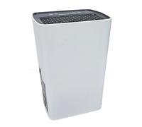 Déshumidificateur Eurus Breeze 16 L/jour, compact, design mobile avec roulettes. Affichage numérique. Surface de la pièce : 470 m². 2 vitesses de ventilateur. Réglage de l'humidité de 30 à 90 %.