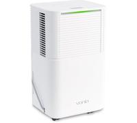 Vonia Déshumidificateur d’Air 12L/Jour, Antifongique, Déshumidificateur Compact avec Mode Silencieux, Réservoir 2,5L, Minuterie 24H, pour Pièces de 20 à 35 m², Blanc
