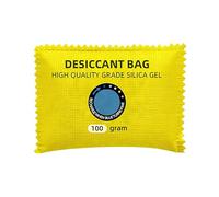 Déshumidificateur longue durée - Sachets de silice, réactivation rapide avec portable, sac d'humidité avec gel, garage de voiture avec compact, sachets déshumidificateurs pour sous-sol, 12 x 8 cm