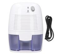 Déshumidificateur mini, déshumidification efficace silencieuse USB portable réservoir 500 ml pour maison camping car salle de bain chambre armoire bureau