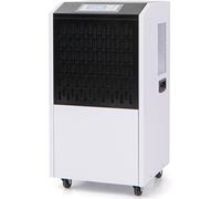 CostwayDéshumidificateur Commercial de 118 L/Jour Déshumidificateur Jusqu'à 790 M² avec Tuyau de Vidange Minuterie 24H Drainage Automatique Blanc