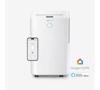 Pro Breeze OmniDry Déshumidificateur compresseur Intelligent 20L/Jour avec réservoir d'eau 4L, séchage du Linge & capteur d'humidité Auto - Absorbeur d’humidité, Contre moisissures & Condensation