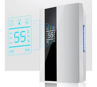 Déshumidificateur Portable 90w, Affichage LED, Réglage De L’humidité Constante, Mode Veille, Mode Dégivrage, Arrêt Automatique Lorsque L’Eau Est Pleine