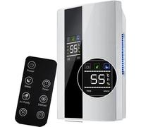 Déshumidificateur portable, capacité 500-2200 ml, puissance 90 W, prise EU