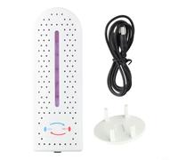 Déshumidificateur portable pour mini séchoir électrique pour placard, chambre à coucher, voiture - Extracteur d'humidité rechargeable par USB avec affichage visuel de l'humidité, blanc