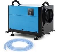 Déshumidificateur Professionnel COSTWAY-58,5 L/Jour-3 Modes-Minuterie 24 H-Démarrage Différé-Jusqu'à 80 m²-Dégivrage Auto-Bleu