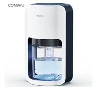 Déshumidificateur semi-conducteur CONOPU CS06, 1200ml, ultra-silencieux, dégivrage automatique, LED 7 couleurs, compact pour les pièces de 10-15m².