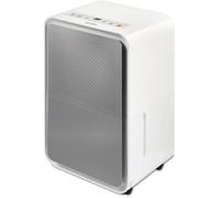 Stylies Déshumidificateur Regulus 12L/j – Réservoir 2,5L, Timer, Hygrostat, Sèche-linge, Blanc/Gris