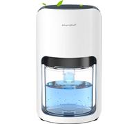 Déshumidificateur ultra-silencieux, réservoir d'eau de 1200 ml, fonction de dégivrage automatique, lumières colorées, CS06