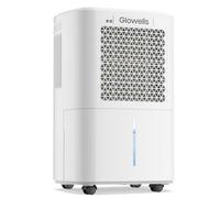 Déshumidificateurs de 2 500 m² pour sous-sol domestique avec tuyau de vidange, déshumidificateur portable de 90 litres avec contrôle intelligent de l'humidité, 3 modes d'utilisation pour camping-car