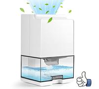 Deshumidificateurs la Maison 1000M, Déshumidificateur D'Air Arrêt Automatique et Lumière LED Dégivrage Automatique Deshumidificateurs D'Air Electrique Silencieux, Cuisine Chambre Salle de Bain Bureau