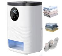 Déshumidificateurs Maison compacte, dégivrage automatique, sécheur d'air électrique absorbeur d'humidité portable pour chambre à coucher, salle de bain, placard pour chambre, armoire, salle de bain