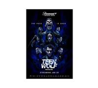 DESHVA Poster du film Teen Wolf - Poster du film sur toile - Décoration murale pour salon, chambre à coucher - Style sans cadre - 40 x 60 cm
