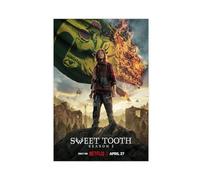 DESHVA Sweet Tooth - Poster du film sur toile pour décoration de chambre à coucher, bureau, chambre, cadeau, sans cadre, 40 x 60 cm