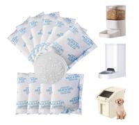 Déshydratant en gel de silice, compatible avec une variété de mangeoires automatiques et seaux de stockage de céréales, absorbant l'humidité et résistant à l'humidité, préservant les aliments pour