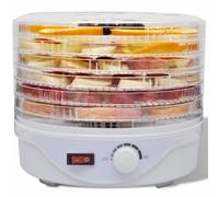 vidaXL Déshydrateur alimentaire 6 plateaux empilables (rond) 250 W