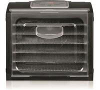 Déshydrateur à aliments - NATURE & SAVEURS - 6 plateaux - 500W - Noir