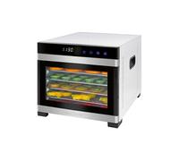 ProfiCook Déshydrateur alimentaire PC-DR 1218 – 6 étages, inox, 35–75 °C, minuterie, sans BPA