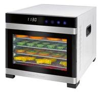 ProfiCook Déshydrateur alimentaire PC-DR 1218 – 6 étages, inox, 35–75 °C, minuterie, sans BPA