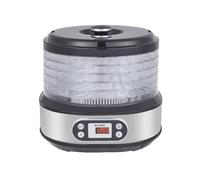 Déshydrateur alimentaire, 6 plateaux, affichage digital LED, noir, EU, 220-240V 50-60Hz