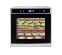 Déshydrateur Alimentaire - 8 plateaux pour Sécher les Aliments - Deshydrateur de Fruit et Legumes Température Réglable - Flavour Dry - Déshydrateur (Argent 8 étages)