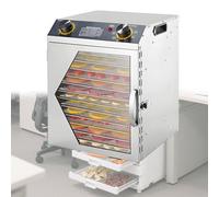 Déshydrateur Alimentaire À 18 Plateaux Deshydrateur Viande Fruits Champignons Séchoir À Fruits Séchés en Acier Inoxydable Déshydrateurs pour Aliments et Viande Séchée,12thfloor