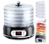Déshydrateur alimentaire - BERDSEN - Noir - Température variable - 5 grilles de séchage - Minuteur 1-72h - 400 W