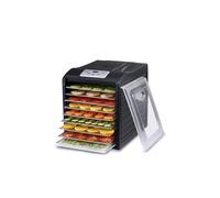 BioChef Déshydrateur Arizona Sol 9 plateaux inox amovibles – Numérique, minuteur, 600W (noir)