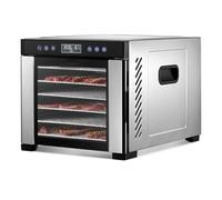 Déshydrateur alimentaire Déshydrateur alimentaire commercial Magic Mill | 7 plateaux en acier inoxydable | Minuterie réglable, contrôle de la température | Séchoir