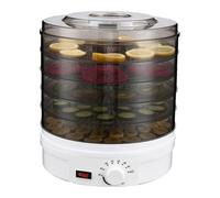 Déshydrateur Alimentaire Électrique À 5 Niveaux, Séchoir Alimentaire avec Réglage Infini de la Température 35-70 °C, Triple Protection de Sécurité, Minuterie Intelligente, Déshydrateurs Comp Graphite