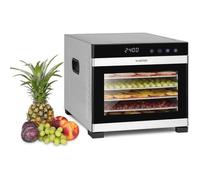 Déshydrateur alimentaire Klarstein Flavour Dry 650W 6 plateaux inox Noir