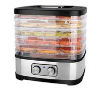 Déshydrateur alimentaire Machine à fruits secs intelligente, 5 plaques, Version améliorée, sèche-aliments et légumes, viande, température réglable, for la maison