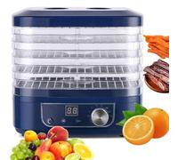 Déshydrateur Alimentaire, Machine à Séchoir De Fruits De 5 Niveaux De Niveau 220w Avec 72 H-tireur, 35-70 ℃ Réglable à La Température, Séchoir Frais Compact électrique Pour Viande, Légumes, Saccadés