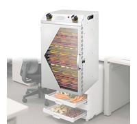 Déshydrateur Alimentaire Ménage Machine À Sécher Les Fruits Grand Espace de Séchage Sécheur Déshydraté Haute Puissance Séchoir À Légumes et Viandes,18thfloor