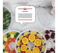 Déshydrateur alimentaire Plateau Snackxpress Food & Jerky Déshydrateur Alimentaire Séchoir à Fruits