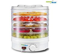 Déshydrateur Déshydrateur Sécheur de fruits Régulateur de température 350W 5 tamis de 35mm chacun