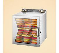 DéShydrateur Alimentaire, SéChoir éLectrique, SéChoir à Fruits En Acier Inoxydable, Machine De Conservation Des Aliments éLectrique C