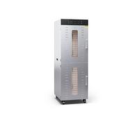 Klarstein Déshydrateur alimentaire 3000W – 32 plateaux inox, 30–90°C, 2 chambres, argent
