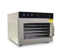 Wartmann Déshydrateur WM-2206 DH compact automatique acier inoxydable 6 grilles sans BPA Argenté