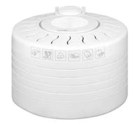Déshydrateur d'aliments, 5 Plateaux, sans BPA, Sèche les Fruits, Légumes, Viande, Clatronic, DR 2751, 250, Blanc blanc G