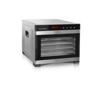 Déshydrateur d'aliments Kitchen Chef Secco 6 Pro 600 W Argent